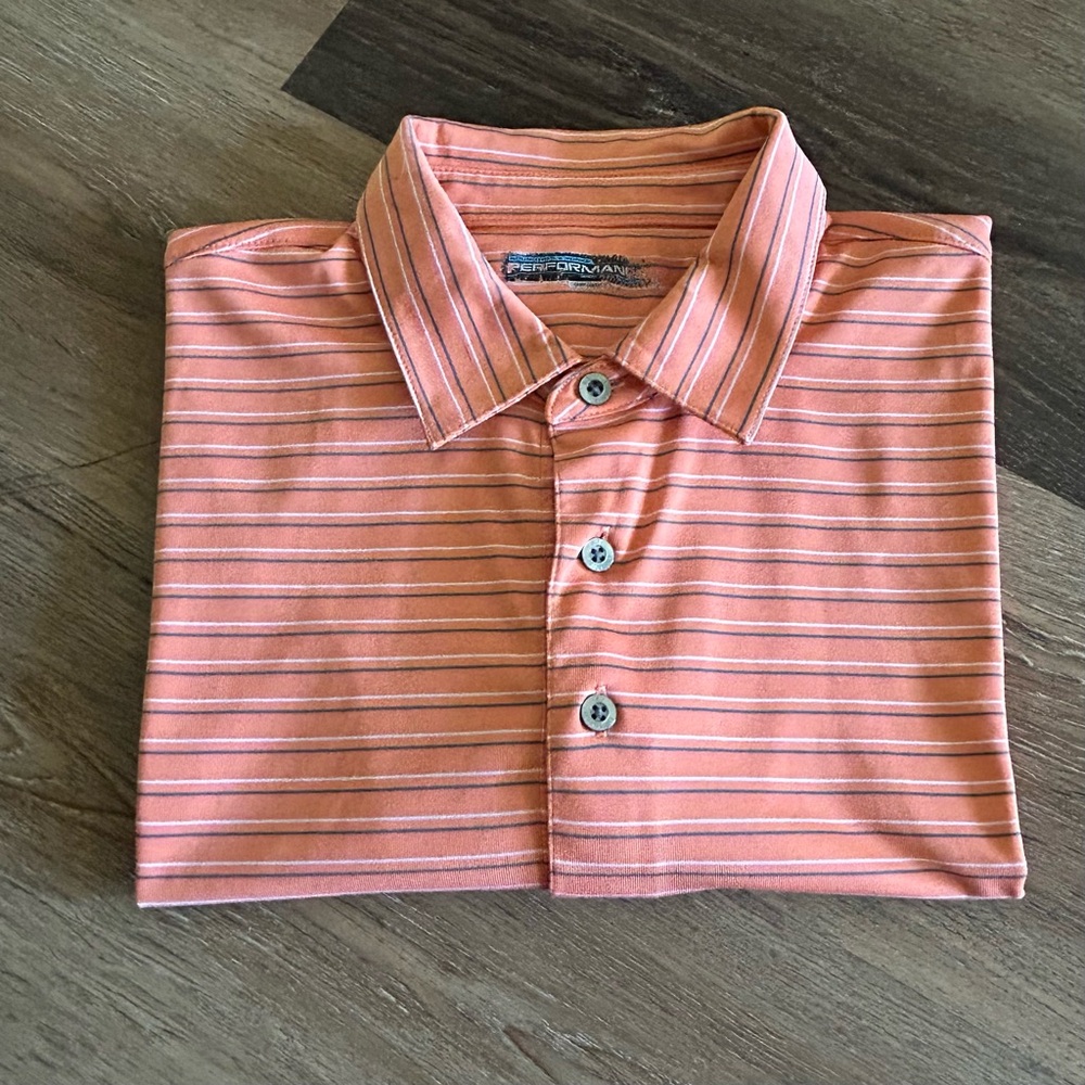Men's Striped Polo Shirt
